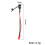 2Pcs Charging Port for  G3 G4 Electric Scooter Charging Interface Component Socket Plug Connecting Accessories 8