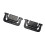 2Pcs Replacement Mouse Feet Bracket Leg Stand for G915-Black 1