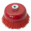 4" Coarse Grit Nylon Bristle Cup Brush - Compatible, Ideal for Prep and Rust Removal 1