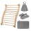 Supportive Sauna Chair Backrest Having 4 Grip Pads For Stable 1