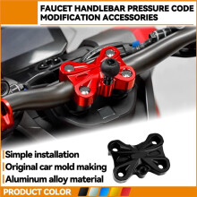 Handle Pressing Block Handlebar Fixing Cover CNC Motorcycle Expand Accessories for ADV160 ADV150 ADV350 750 Red