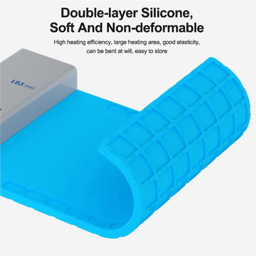 LS3  LCD Screen Separator Heating Table Separator Pad for Mobile Phone Tablet Screen Repair Disassembly Tool EU Plug