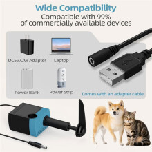 SP-400LV Cat Water Fountain Pump, USB Replacement Pump for Pet Fountains,for Platinum Pet Water Fountains