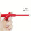 P5004 Professional High Voltage Insulated Test Hook Clips with 4mm Socket Black 4