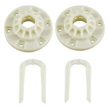 Kit de Eixo Do Cesto da Lavadora W10528947 Substituição para Modelos de Lavadora para para Bravos Substituir W10396887 2 Pacote