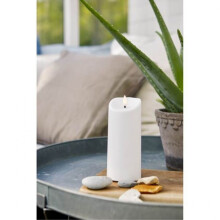 BLOK ŚWIATŁA LED PŁOMIEŃ / 18 cm / Bateria / Timer / Do użytku na zewnątrz / IP44