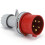 Industrial Plug and Socket Waterproof Connector 5PIN 32A Waterproof Electrical Connection Wall Mount Socket EU Plug 4