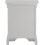 Seconique Bordeaux 3 Drawer Bedside - Pebble Grey 6