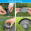 Lawn Mower Cutter Blade Replacement Set for Parkside Replacement 20 LI C3 Lawn Spool 6