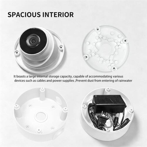 3 Pack Universal Security Camera Junction Box Mount Bracket Outdoor Waterproof Wall Ceiling Mount 2