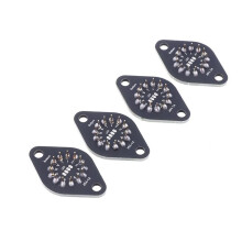 4PCS in-14 Nixie Tube Socket - PCB Mount Holder Plug for IN14 Glow Clock & Retro Electronics