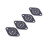 4PCS in-14 Nixie Tube Socket - PCB Mount Holder Plug for IN14 Glow Clock & Retro Electronics 1