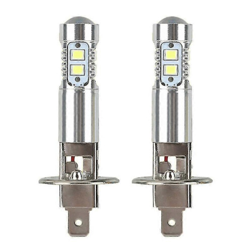 2 λαμπτήρες προβολέων LED 100w 6000k H1 για προβολείς αυτοκινήτου με φώτα ομίχλης