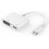 Προσαρμογέας HDMI συμβατός με iPhone, Ψηφιακή υποδοχή AV Lightning σε HDMI 1080p, Συγχρονισμός ο 1