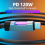 Καλώδιο γρήγορης φόρτισης RGB 2m 120W 6A Καλώδιο φόρτισης USB σε Type-C με φωτισμό περιβάλ 4
