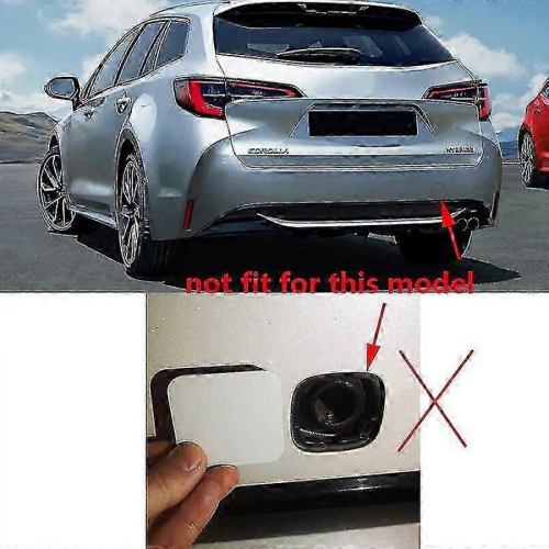 Συμβατό με Toyota Corolla 2019 2020 2021 Αυτοκίνητο πίσω προφυλακτήρα κάλυψη γάντζου ρυμούλ 2