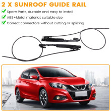 91358-4DW0B 91359-4DW0B Car Sunroof Sun Roof Guide Rail for TIIDA C13Z 2016
