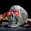 Λαμπάκια LED με χρονοδιακόπτη για το Halloween, 2 φωτιζόμενα μάτια σκελετού, μάτια τρ 4
