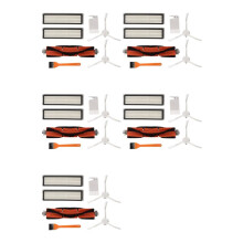 5 Set for D9 Robot Vacuum Cleaner Replacement Accessories Main Brush Side Brush HEPA Filter Spare Parts