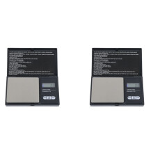 2X Digital Pocket Scale 1000g X 0.1g, Kitchen Scale, Jewelry Scales Electronic Scale Pocket Scale
