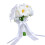 Artificial Rose Calla Arrangement White Color Everlasting-6196 1