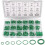 Car A/C Repair Kit 540 St O-Ring Seals Kit + 80 St A/C Ventil Core Sortiment med Remover Tool 4