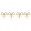 4PCS Decorative Bow Hanger Towel Hook Bow Shaped Hat Hooks Brass Bow Shaped Hat Hooks Hanging Towel Hook,Small 1