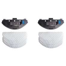 2X Wasser Tank Wischer Tuch für Deebot OZMO T8/T8+/T9/T8MAX/T8 AIVI/T9 Max OZMO PRO Vakuum Staubsauger Vibration Mopp Kits
