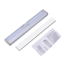 10-LED Motion Sensor Closet Light Wireless Night Light Cabinet Wardrobe Kitchen