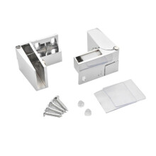 32 Pack Glass Door Hinges Glass Cabinet Door Hinge Glass Wine Cabinet Hinge Glass Display Hinge