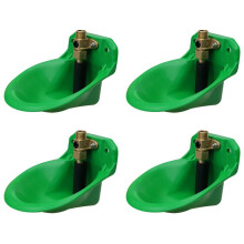 4X Automatic Durable Sheep Drinker Cup Catter Goat Drinking Bowl Horse Water Feeder Tool Farm Animal Cow Plastic Using