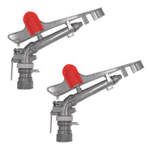 2X Irrigatore un Spruzzo per Irrigazione con Ugello nel Lega di Zinco da 1,5 Pollici di Irrigazione un 360 Gradi per Irrigazione un Pioggia