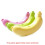 6X Cute Fruit Banana Protector Box Holder Case Lunch Container Storage Banana Case Kitchen Tools Plastic 2