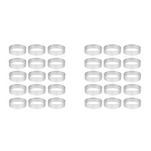 30 StüCk Tortenring Aus Edelstahl, HitzebestäNdiger, Perforierter Kuchen-Mousse-Ring, Runder Ring zum Backen Von Donuts