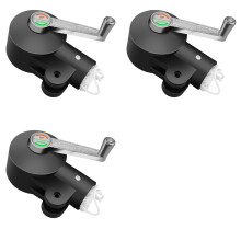 3X Cantilever Umbrella Parts, Patio Umbrella Holder Rocking Handle Adjustable Umbrella Stand Parts Patio Umbrella Parts