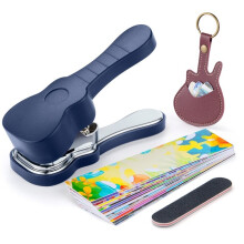 Guitar Hole Puncher, DIY Guitar Pick Punch Tool Kit, Custom Plectrum Maker for Guitar Players