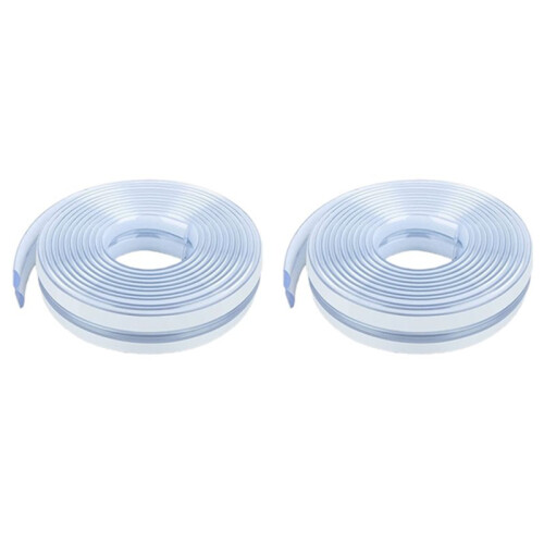 2X  Protector Silicone, Clear Table Corners Guards, Pre-Taped Adhesive Soft for Kids Proof Safety