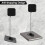 Retractable Remote Control Tethers, Remote Cable Lock , 6.6Ft /2M Remote Control Security Lock for TV and DVD 6 Pcs 6