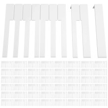 Piano Accessoires Kit Geen Zijde Witte Toetsen Leer op Het Stuk Piano Toetsen Leer Piano Accessoires 52mm