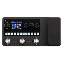 MK-20 All-in 1 Guitar/Bass Effects Pedal 128 Drums 20s Looper 320+ Effects BT Music for Electric Guitar Live