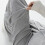 Comfortable Maternity Leggings High Waist Drawstring-Gray L 5