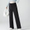 Comfortable Maternity Leggings High Waist Drawstring-Gray L 10