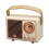 Vintage Decor Bluetooth Speaker Μικρό Ασύρματο Ηχείο με Σύστημα Ενίσχυσης Μπάσων και Hands Free Call 2