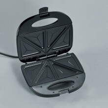 Sandwichgrill, rustfritt stål, non-stick plater, 600W