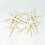 48PCS White Finger Starfish 5-10cm Decorative Five-Finger Starfish 2