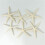 48PCS White Finger Starfish 5-10cm Decorative Five-Finger Starfish 3