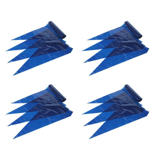 200 Pçs Saco de Confeitar Descartável Extra  21 Polegadas Decoração de Bolo Glacê Creme de Confeiteiro Decoração de Sobremesa Saco de Confeitar