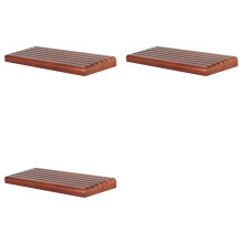3X Coin Display Rack Coin Collecting Rack Wooden Coin Collecting Rack for Desk