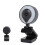 Webcam com foco automático rápido e preciso, microfones duplos com cancelamento de ruído, luz de preenchimento circular ajustável de alta 6