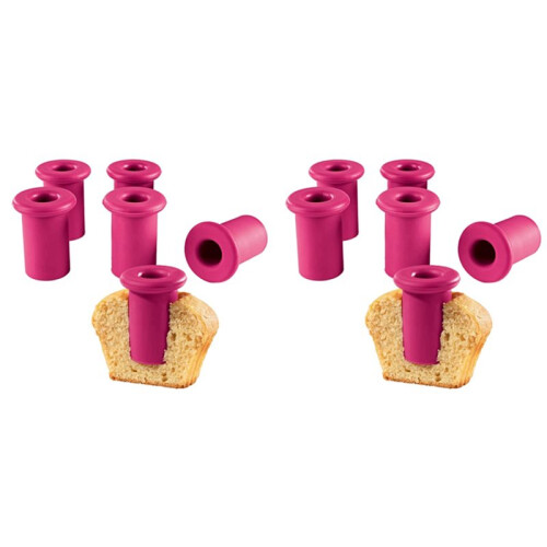 Muffin Cake Hole DIY Pastry Cupcake Cored Remove Device Plunger Cutter Baking Decorating Digging Holes Tools 12Pcs